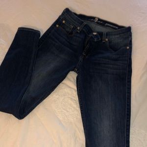 7 For All Mankjnd Gwenevere skinny jeans